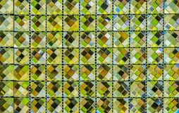 Mosaik des grünen Glases für das Badezimmer stockfotografie Mosaik des grünen Glases für das Badezimmer stockfotografie