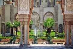 Moschee König-Hassan II, Casablanca, Marokko lizenzfreies stockbild Moschee König-Hassan II, Casablanca, Marokko lizenzfreies stockbild