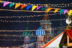 Moscou, Rússia, ano novo, quadrado vermelho, kremlin, Natal imagens de stock Moscou, Rússia, ano novo, quadrado vermelho, kremlin, Natal imagens de stock