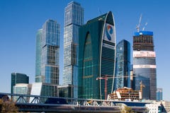 Moscow International Business Center, Moscow-City Royalty Free Stock Images Moscow International Business Center, Moscow-City Royalty Free Stock Images