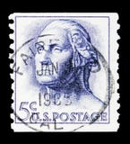 George Washington (1732-1799), 1961-1966 Regular Issue serie, circa 1963 stock photography George Washington (1732-1799), 1961-1966 Regular Issue serie, circa 1963 stock photography