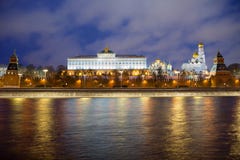 moscow Грандиозный дворец Кремля Стоковые Фотографии RF moscow Грандиозный дворец Кремля Стоковые Фотографии RF