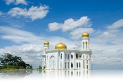Mosque of Islam. Ayutthaya Province, Thailand. stock photo Mosque of Islam. Ayutthaya Province, Thailand. stock photo