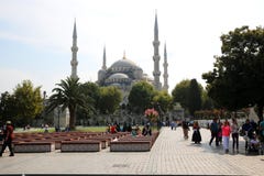 Mosquée de Sultanahmet à Istanbul photos stock Mosquée de Sultanahmet à Istanbul photos stock