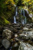 Moss Glen Falls - Wasserfall und Fall/Autumn Colors - Vermont stockfotos Moss Glen Falls - Wasserfall und Fall/Autumn Colors - Vermont stockfotos