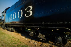 Moteur historique au fort Smith Trolley Museum Image stock Moteur historique au fort Smith Trolley Museum Image stock