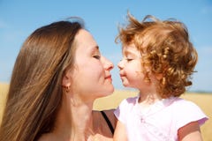 Mother And Daughter Royalty Free Stock Image