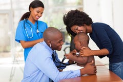 Mother Baby Doctor Stock Photography Mother Baby Doctor Stock Photography