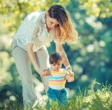 Mother and baby girl stock photo Mother and baby girl stock photo