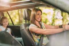Mother Driving Car Her Daughter Stock Photos - Download 104 ...