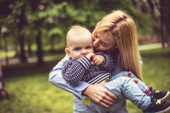 Kisses. Day for fun in nature. royalty free stock photos Kisses. Day for fun in nature. royalty free stock photos