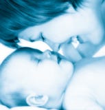 Mother With New Born Baby Royalty Free Stock Images
