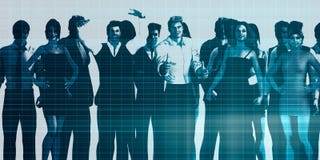 Motivated Workforce Royalty Free Stock Photos Motivated Workforce Royalty Free Stock Photos