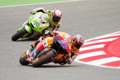Moto GP-race arkivfoto Moto GP-race arkivfoto