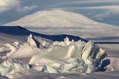 Mount Erebus, Antarctica Stock Photography Mount Erebus, Antarctica Stock Photography