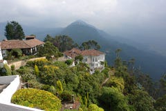 Mount Monserrate in Bogotá, Colombia