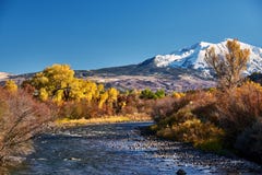 Mount Sopris Autumn Landscape In Colorado Royalty Free Stock Image