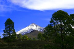 Mount Teide In Tenerife Royalty Free Stock Images