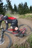 Mountain Bike Zoom Royalty Free Stock Images