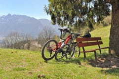 Mountain bikes Stock Images Mountain bikes Stock Images