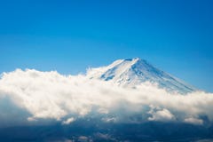 Mountain Fuji with blue sky , Japan. stock image Mountain Fuji with blue sky , Japan. stock image