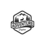 Mountain, goat, jungle adventures vector illustration Mountain, goat, jungle adventures vector illustration