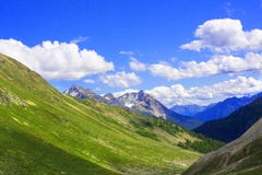 Mountain In Valtellina Stock Photo