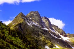 Mountain In Valtellina Royalty Free Stock Images