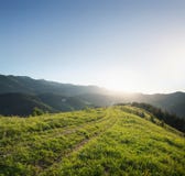 Mountain landscape in the day time Stock Photos Mountain landscape in the day time Stock Photos
