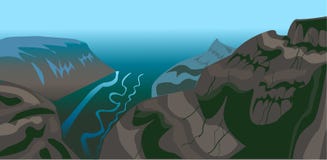 The Mountain Landscape Vector stock illustration The Mountain Landscape Vector stock illustration
