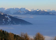 Mountain View in Österreich (Lienz) Lizenzfreies Stockbild Mountain View in Österreich (Lienz) Lizenzfreies Stockbild