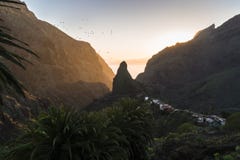 Mountainous tropical landscape Mountainous tropical landscape