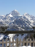 Mountains Covered In Snow Royalty Free Stock Images Mountains Covered In Snow Royalty Free Stock Images