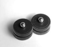 Mounted Gears Stock Photography