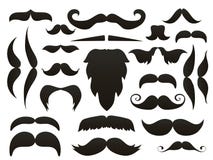 Moustache mustache icon isolated set.Funny fake moustaches for mouth mask vector collection. Vector illustration. Stock Illustration Moustache mustache icon isolated set.Funny fake moustaches for mouth mask vector collection. Vector illustration. Stock Illustration