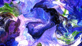 Movimento art?stico l?quido da pintura colorida abstrata filme Movimento art?stico l?quido da pintura colorida abstrata filme