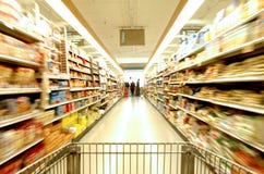 Movimento do supermercado