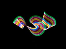 Movimiento abstracto de las luces en los colores oscuros, en colores pastel stock de ilustración Movimiento abstracto de las luces en los colores oscuros, en colores pastel stock de ilustración