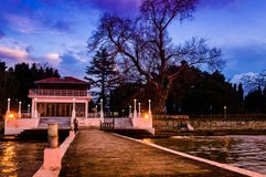 The Moving Kiosk Of Ataturk stock photography The Moving Kiosk Of Ataturk stock photography