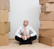 Moving To New House Stock Photography Moving To New House Stock Photography