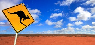 Muestra de camino del canguro Muestra de camino del canguro