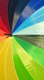 muestra del parasol de colores muestra del parasol de colores
