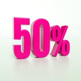Muestra rosada del 50 por ciento libre illustration Muestra rosada del 50 por ciento libre illustration