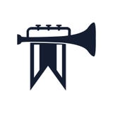 Muestra y símbolo del vector del icono de la fanfarria aislados en el fondo blanco, concepto del logotipo de la fanfarria libre illustration Muestra y símbolo del vector del icono de la fanfarria aislados en el fondo blanco, concepto del logotipo de la fanfarria libre illustration