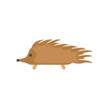 Muestra y símbolo del vector del icono del erizo aislados en el fondo blanco, concepto del logotipo del erizo stock de ilustración Muestra y símbolo del vector del icono del erizo aislados en el fondo blanco, concepto del logotipo del erizo stock de ilustración