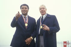 Muhammad Ali und Joe DiMaggio Muhammad Ali und Joe DiMaggio
