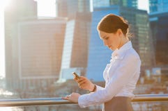 Mujer de negocios imágenes de archivo libres de regalías Mujer de negocios imágenes de archivo libres de regalías