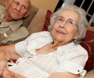 Mujer mayor con Alzheimer Mujer mayor con Alzheimer