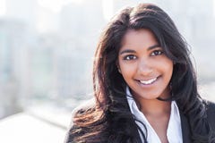 Mulher de negócios indiana asiática fotografia de stock Mulher de negócios indiana asiática fotografia de stock