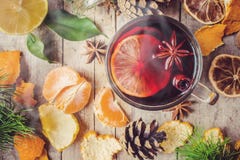 mulled wine stock illustrationer mulled wine stock illustrationer